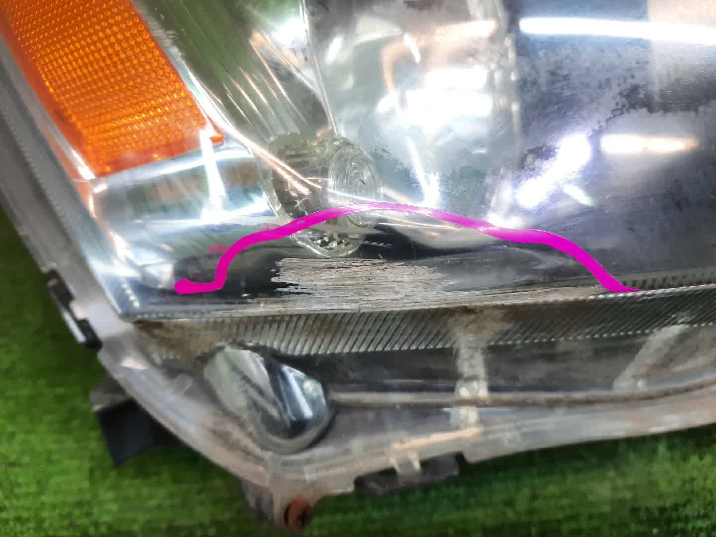 Фара правая передняя MITSUBISHI LANCER, GALANT FORTIS CY4A, CY2A, CY3A, CY6A, CX6A, CX4A, CX3A 3 ракурс