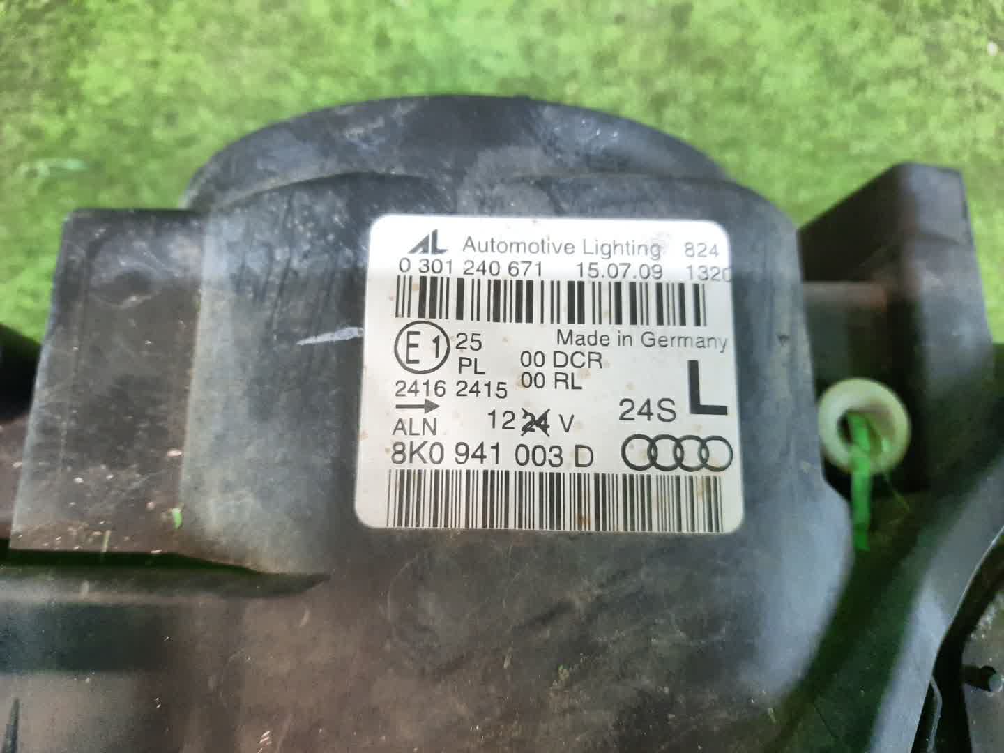 Фара левая передняя AUDI A4 8K2, B8, 8K5 4 ракурс