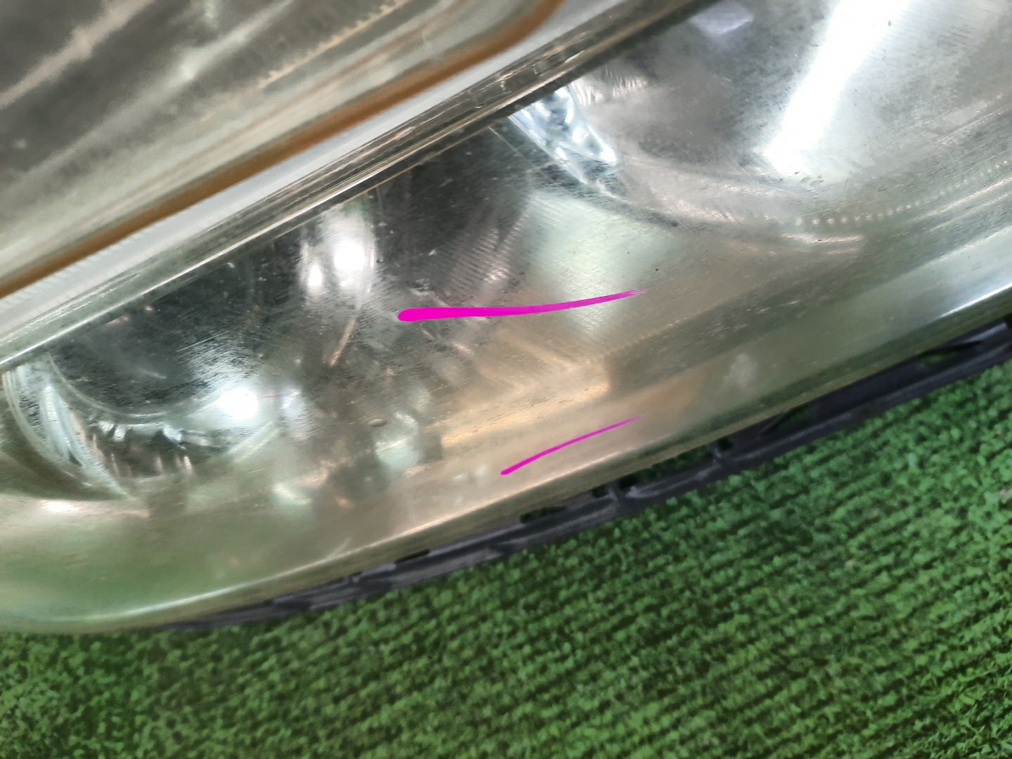 Фара правая передняя HONDA STEPWGN RK5 2 ракурс