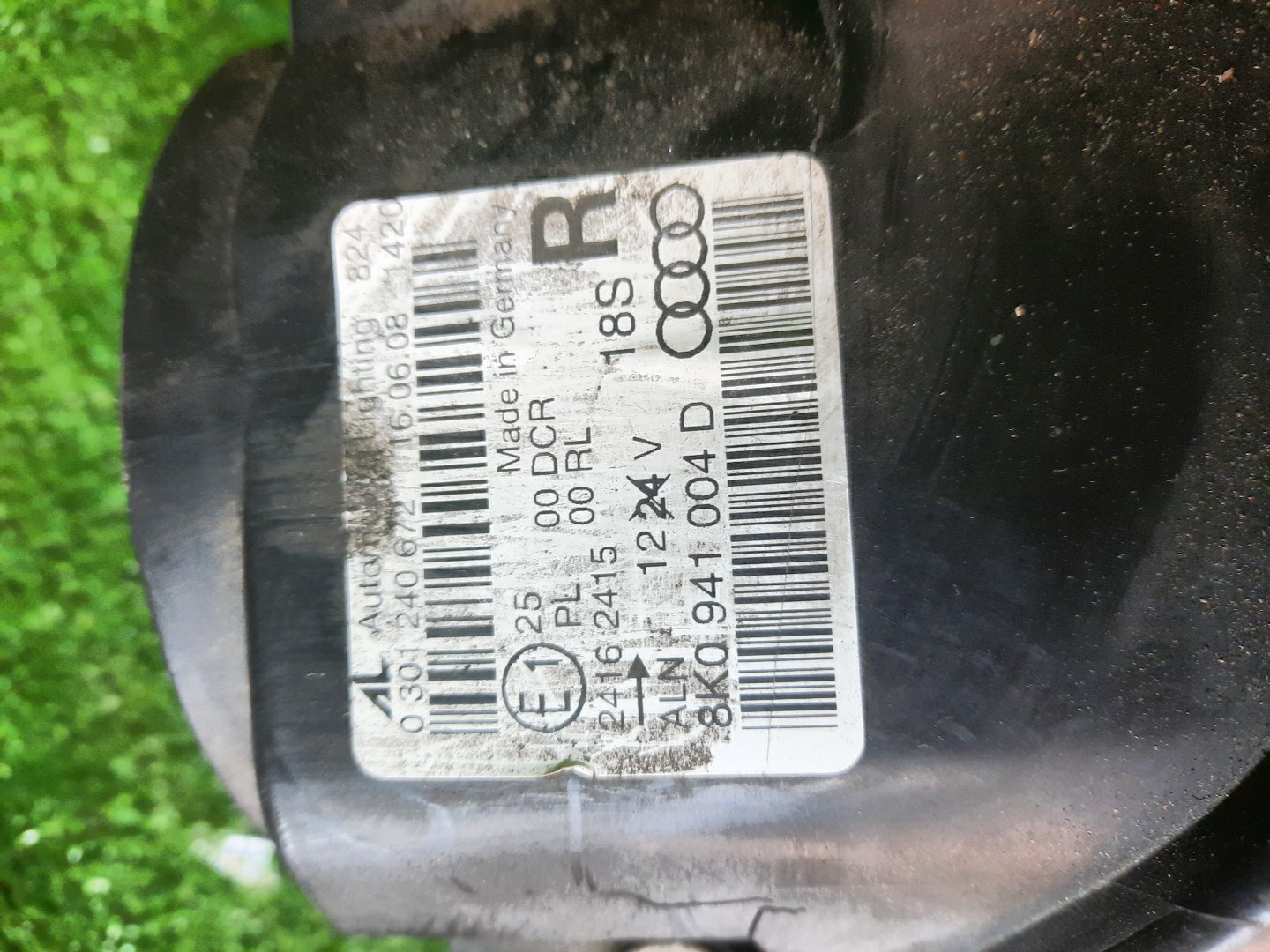 Фара правая передняя AUDI A4 8K2, B8, 8K5 4 ракурс