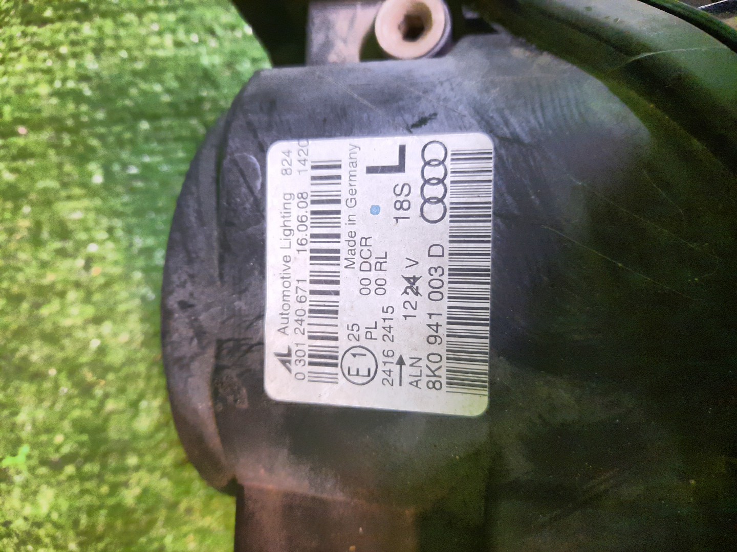 Фара левая передняя AUDI A4 8K2, B8, 8K5 4 ракурс