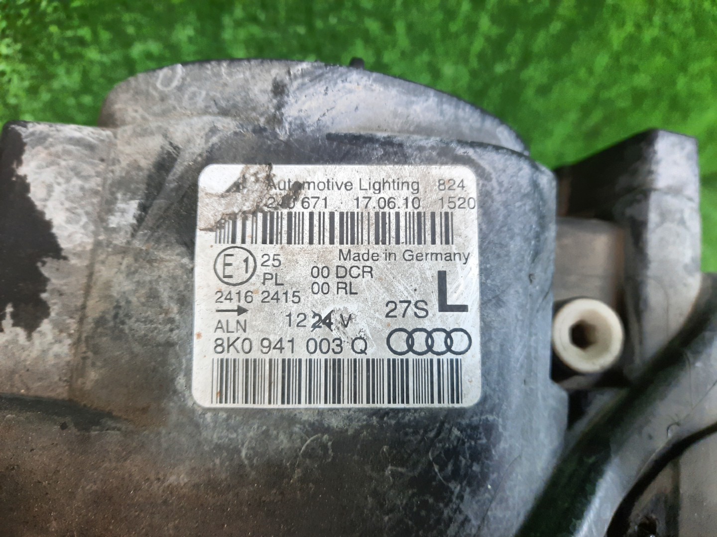 Фара левая передняя AUDI A4 8K2, B8, 8K5 3 ракурс