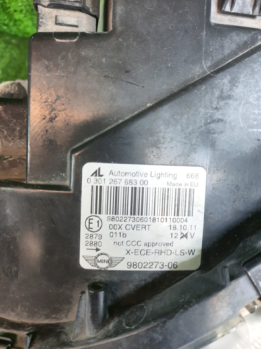 Фара левая передняя MINI COUNTRYMAN R60 2 ракурс