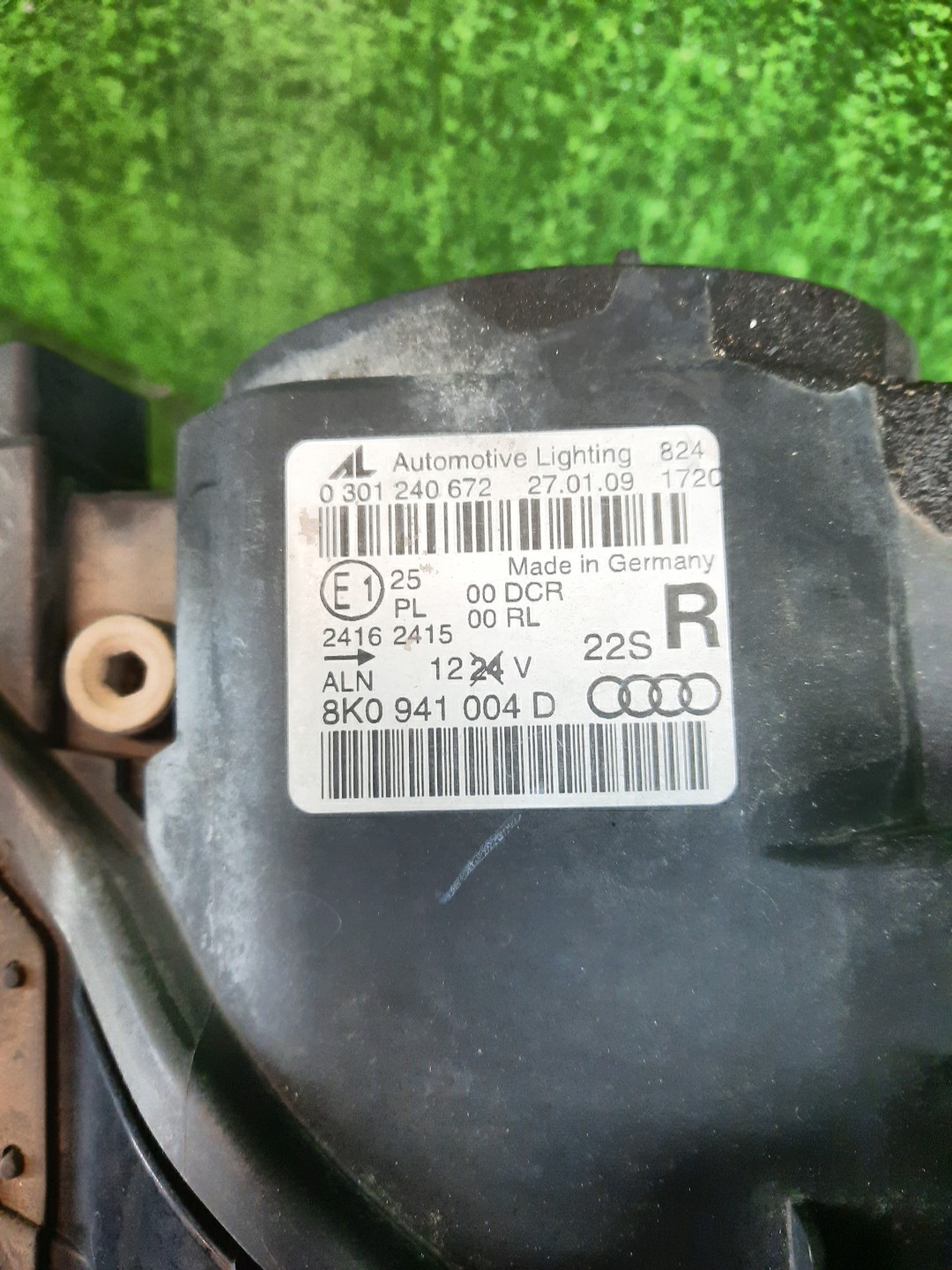 Фара правая передняя AUDI A4 8K2, B8, 8K5 3 ракурс