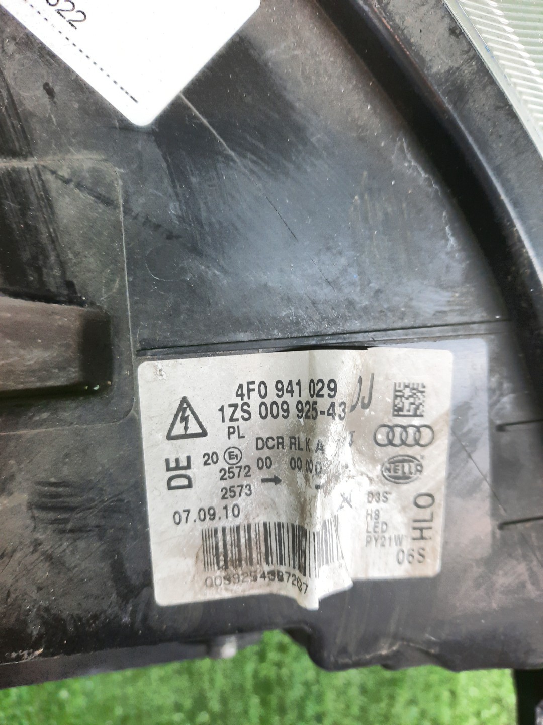 Фара левая передняя AUDI A6 C6, 4F5, 4F2 3 ракурс