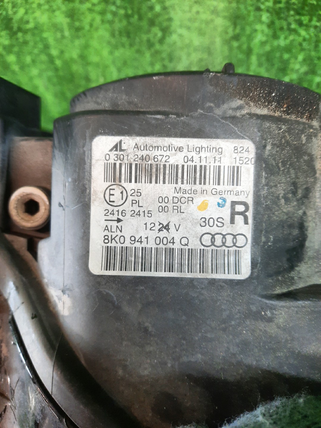 Фара правая передняя AUDI A4 8K2, B8, 8K5 4 ракурс