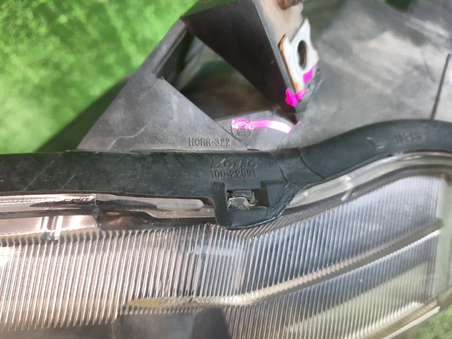 Фара левая передняя HONDA AIRWAVE GJ1, GJ2 2 ракурс Фара левая передняя HONDA AIRWAVE GJ1, GJ2 2 ракурс