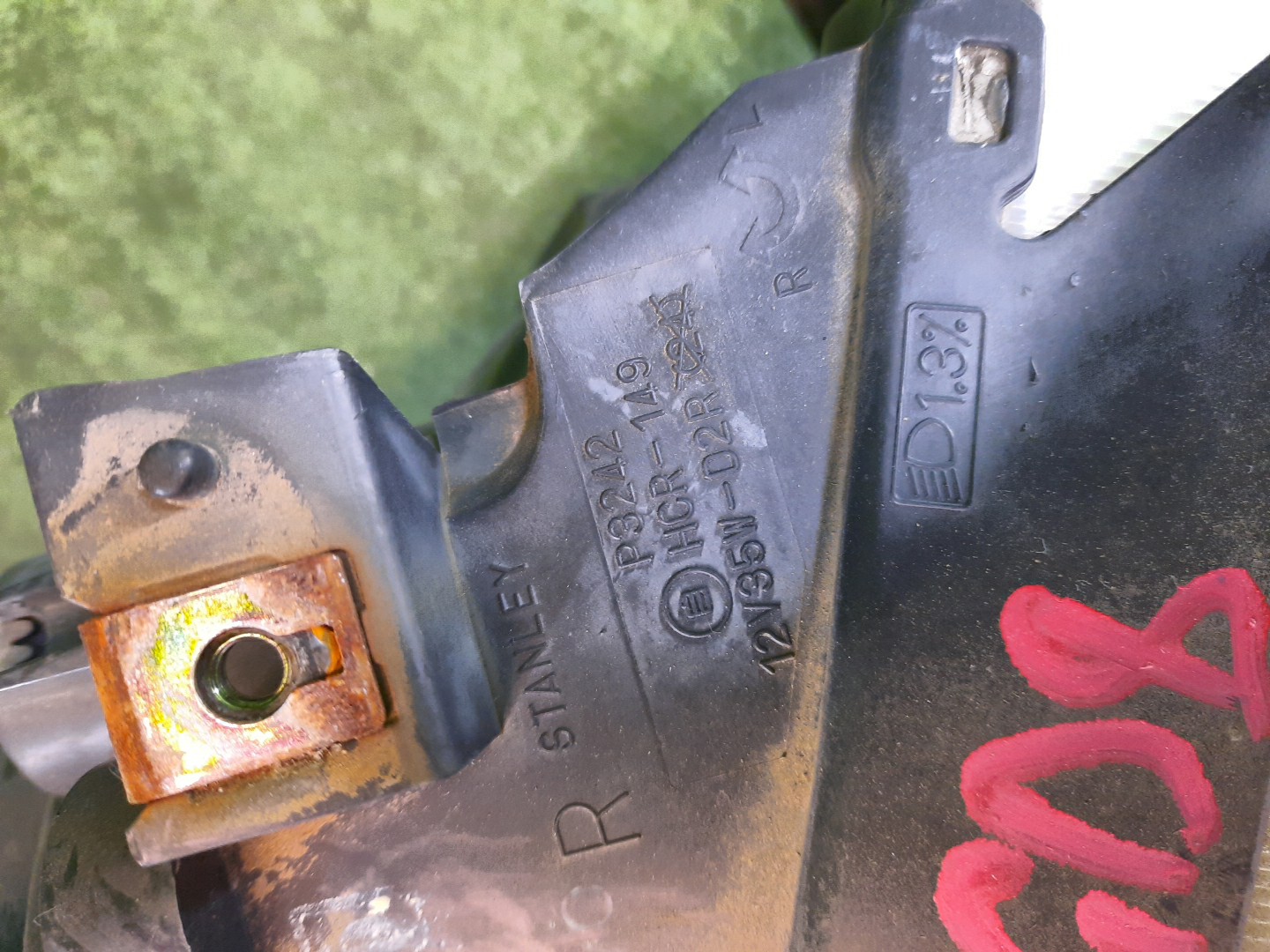 Фара правая передняя HONDA FIT ARIA GD6, GD9, GD8, GD7 3 ракурс