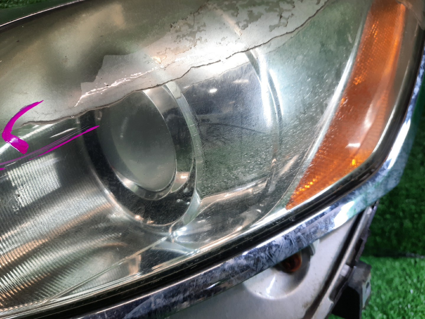Фара левая передняя LEXUS GS350, GS430, GS460, GS450H GRS191, GRS196, UZS190, URS190, GWS191 3 ракурс