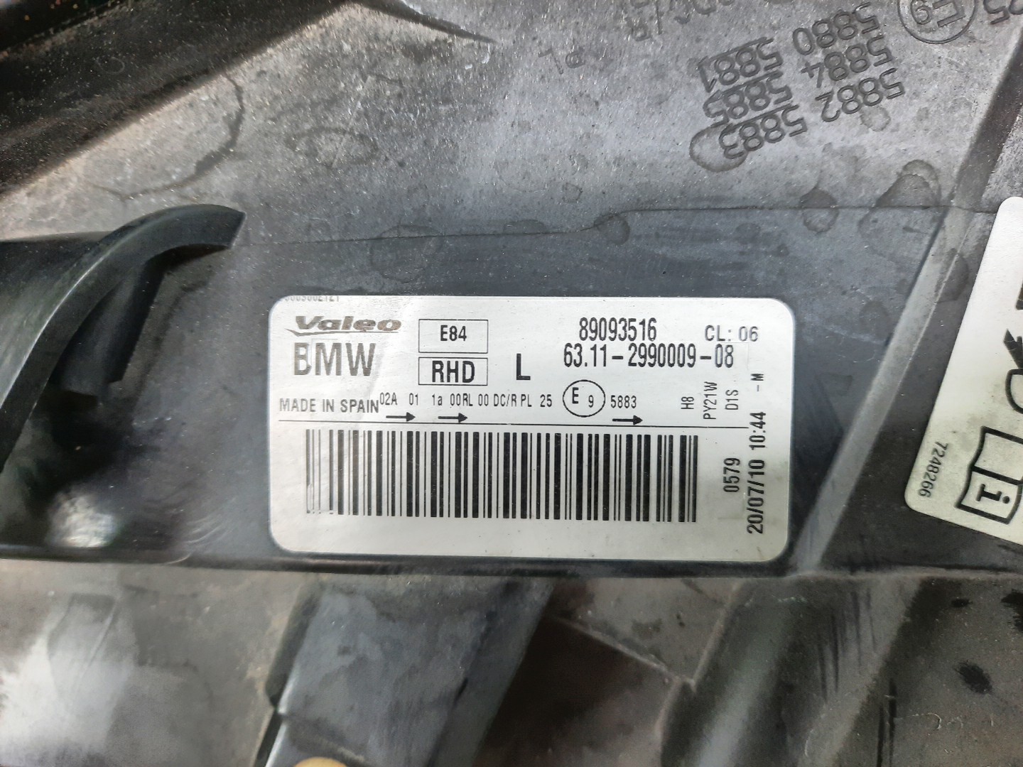 Фара левая передняя BMW X1 E84 4 ракурс