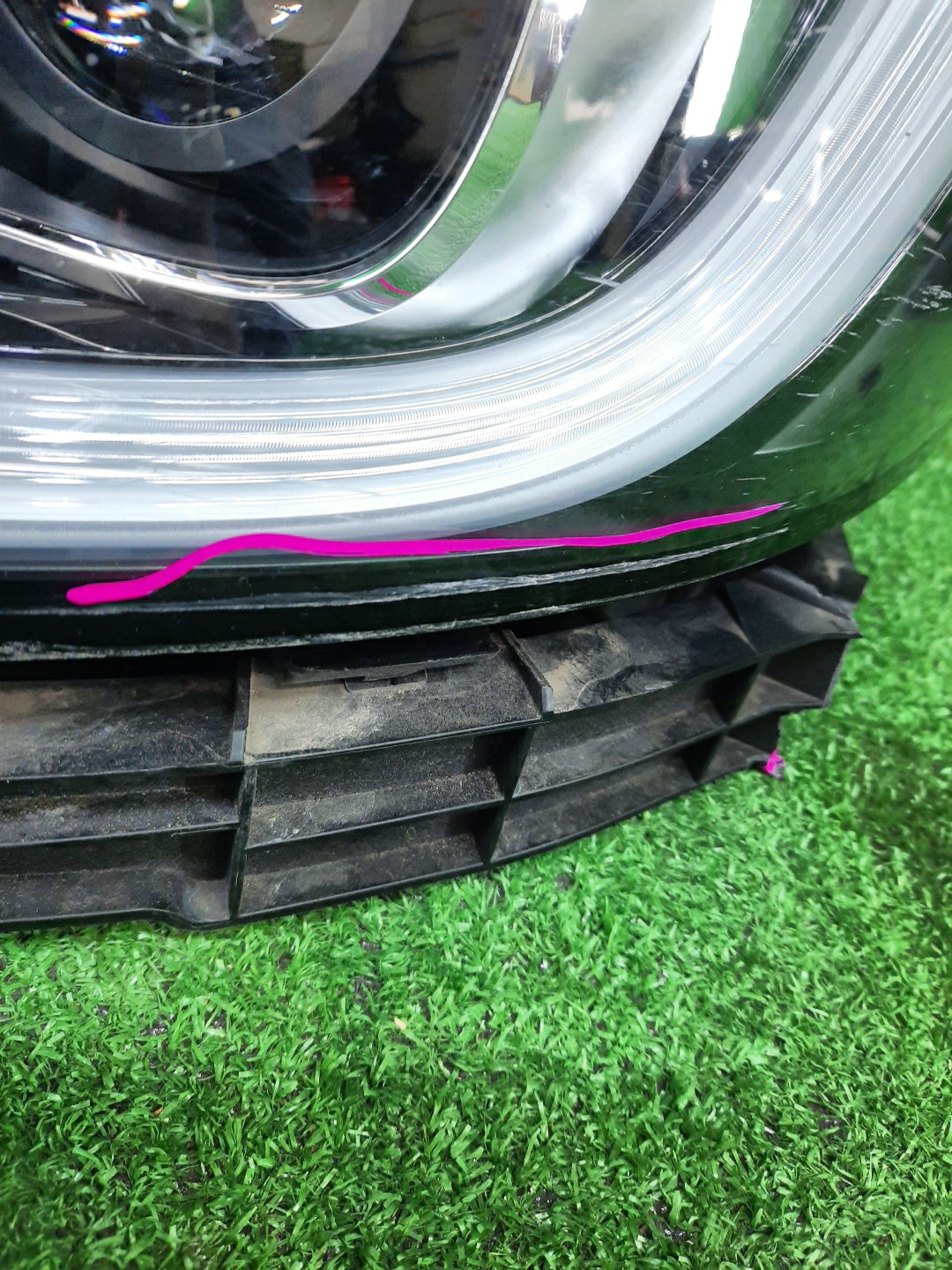 Фара левая передняя HONDA FIT, JAZZ GR3, GR4, GR2, GR1, GR6, GR5, GR7,  2 ракурс