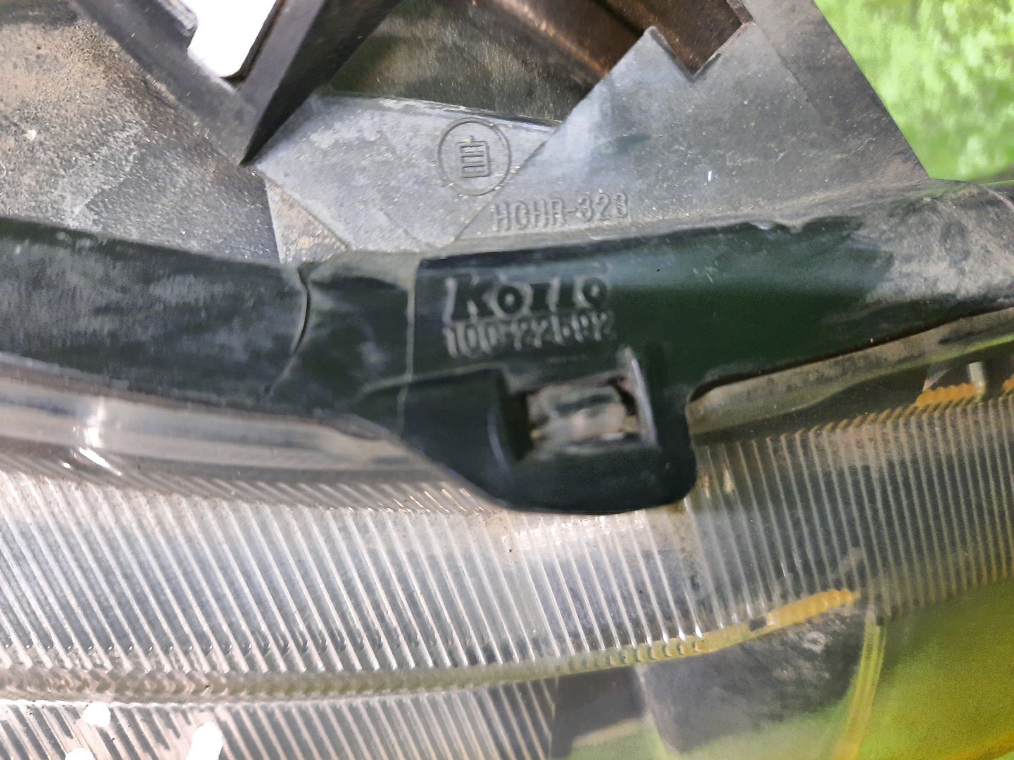 Фара правая передняя HONDA AIRWAVE GJ1, GJ2 4 ракурс
