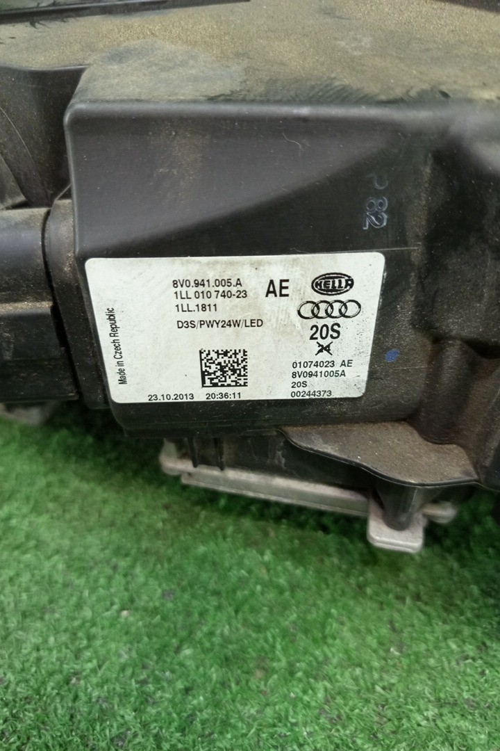 Фара левая передняя AUDI A3 8V, 8VA, 8V1, 8VS, 8V7 4 ракурс