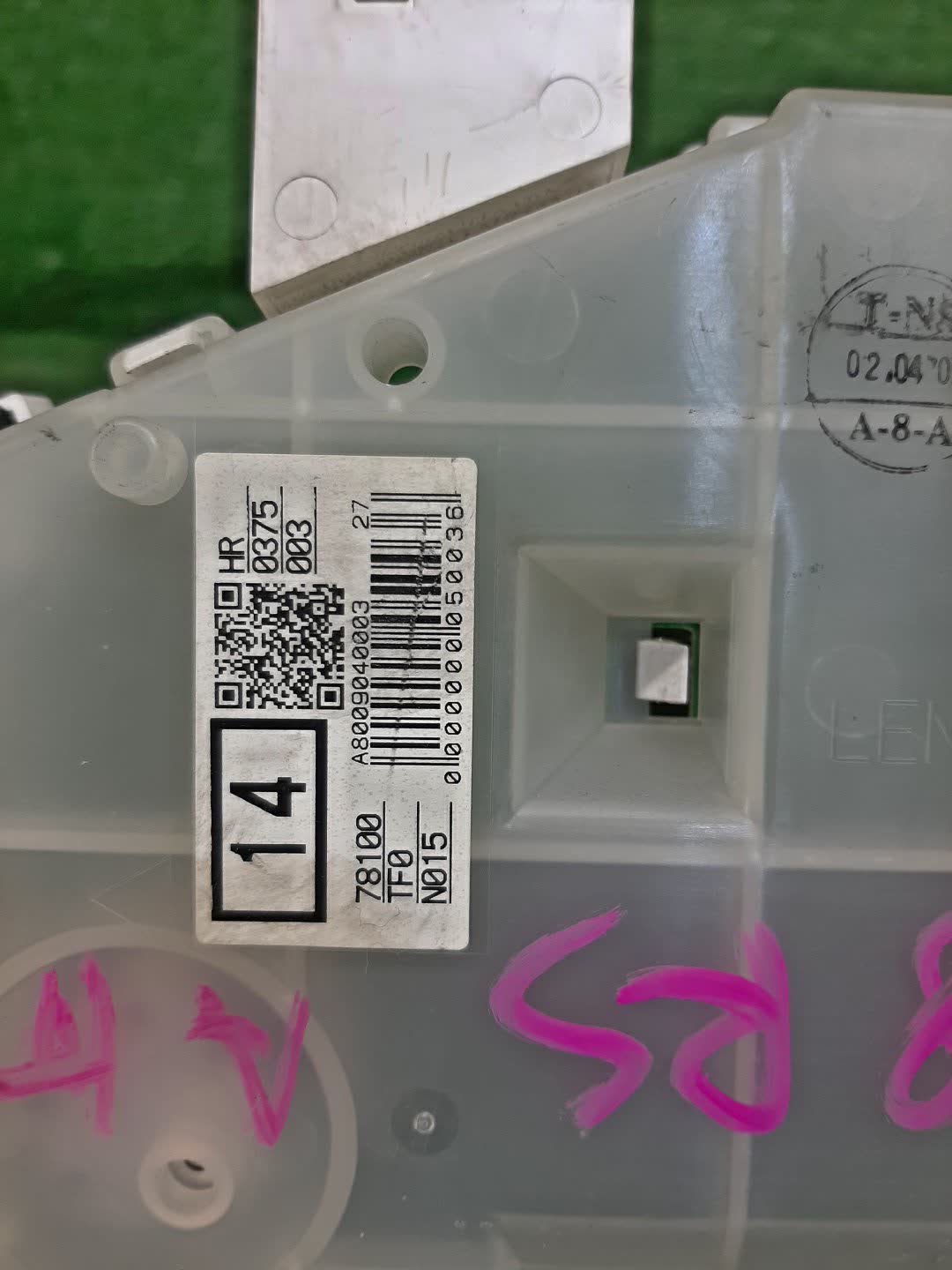 Спидометр HONDA FIT GE8 78100-TF0N015 2 ракурс