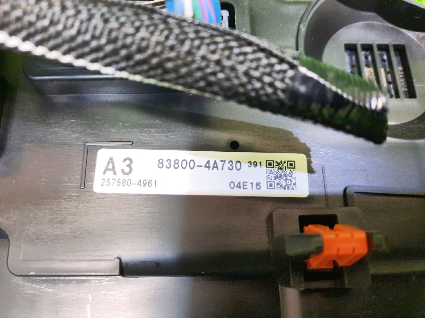 Спидометр TOYOTA RAV4 AXAH54 A25A-FXS 83800-4A730 3 ракурс