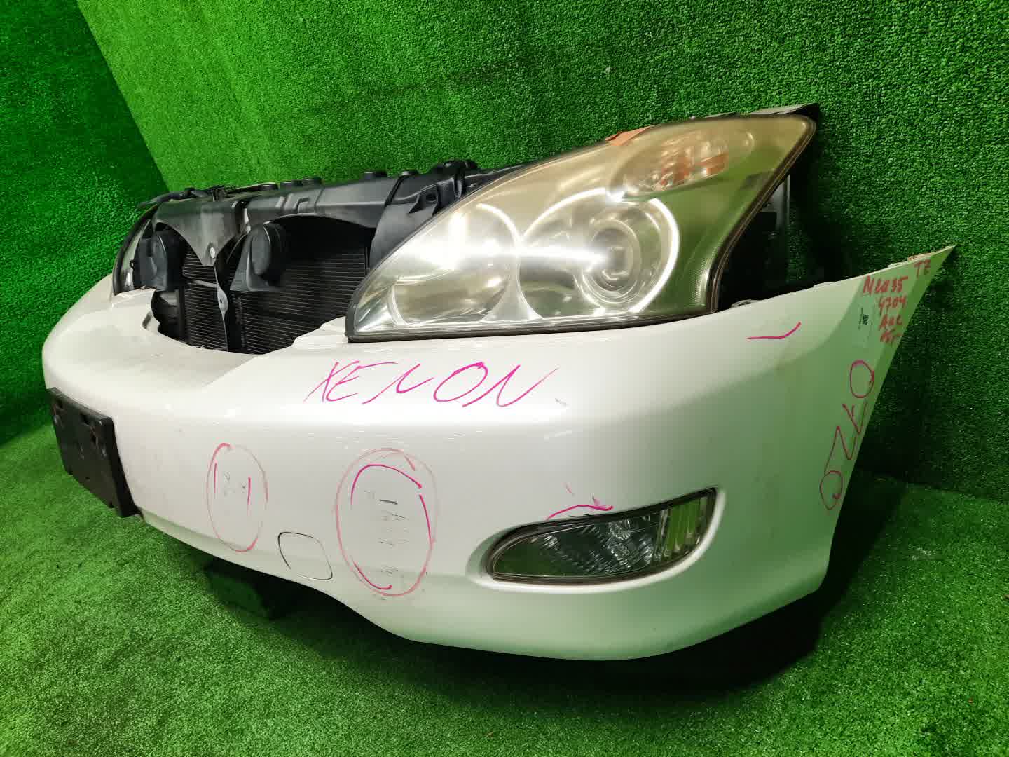 Ноускат TOYOTA HARRIER MCU35W 1MZ-FE 0720 4 ракурс