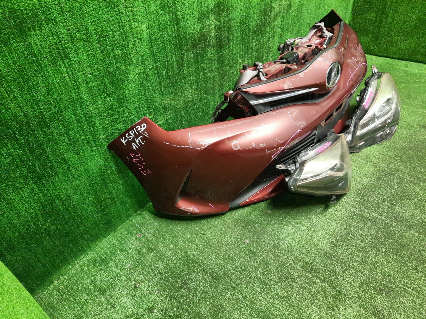 Ноускат TOYOTA VITZ, YARIS KSP130, NSP130, NSP135, NCP131 1NR-FE 2422 3 ракурс