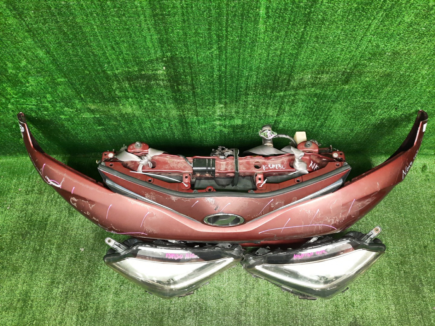 Ноускат TOYOTA VITZ, YARIS KSP130, NSP130, NSP135, NCP131 1NR-FE 2422 4 ракурс