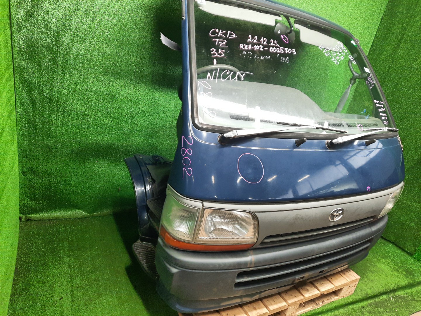 Ноускат TOYOTA HIACE RZH112V 1RZ-E 2802 2 ракурс