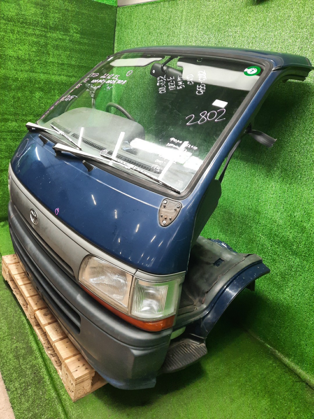 Ноускат TOYOTA HIACE RZH112V 1RZ-E 2802 3 ракурс