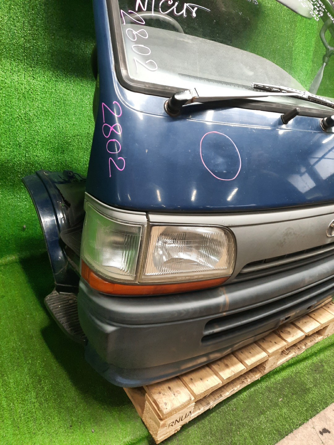 Ноускат TOYOTA HIACE RZH112V 1RZ-E 2802 5 ракурс