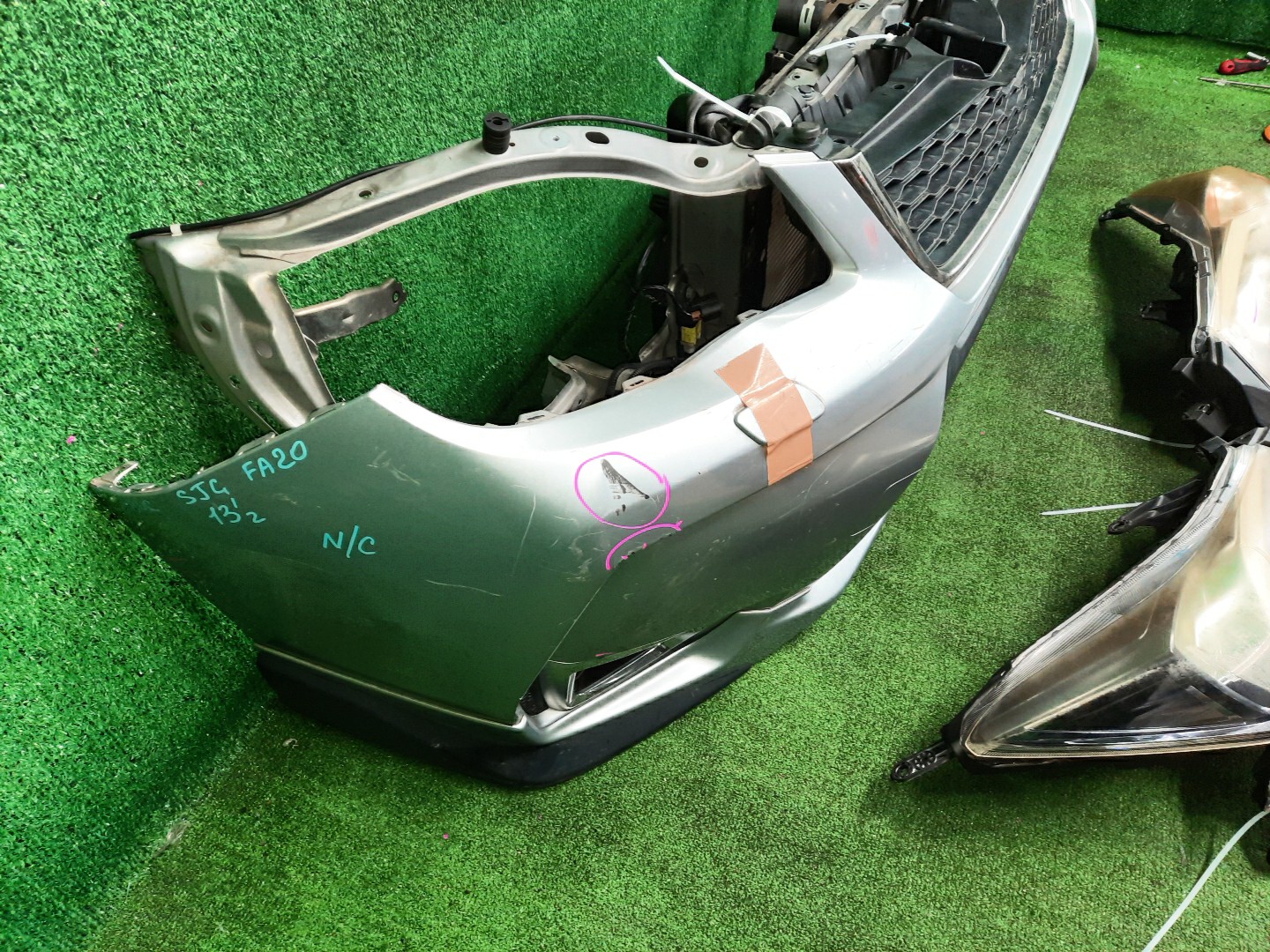 Ноускат SUBARU FORESTER SJ9, SJ5, SJG FA20F 3071 3 ракурс Ноускат SUBARU FORESTER SJ9, SJ5, SJG FA20F 3071 3 ракурс