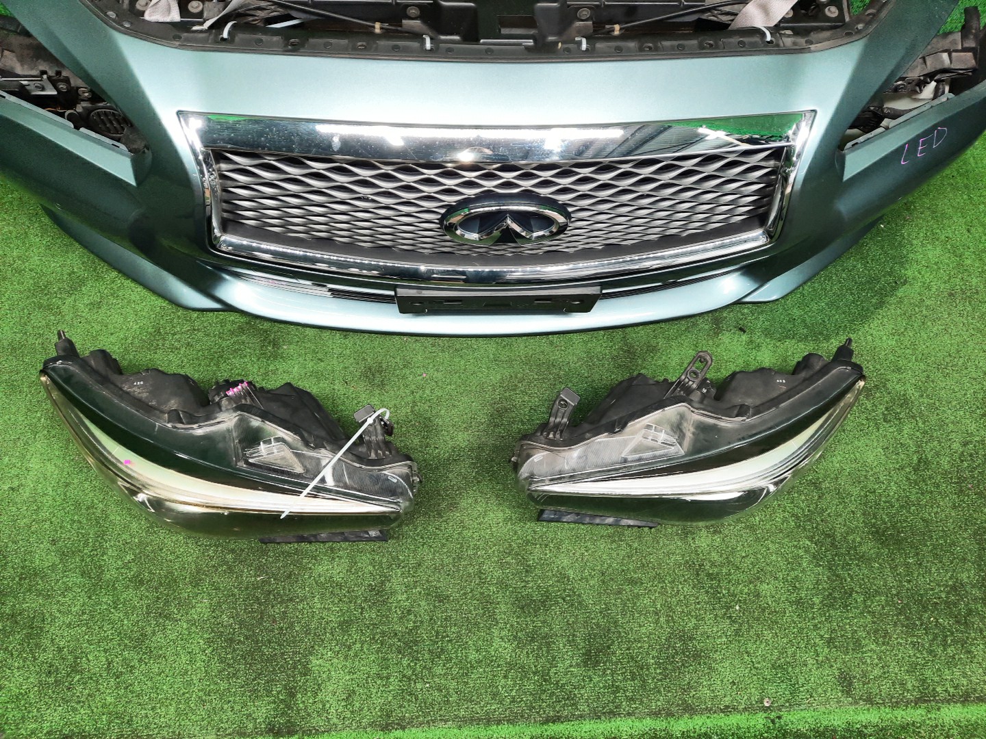Ноускат NISSAN SKYLINE HV37 VQ35HR 3077 4 ракурс