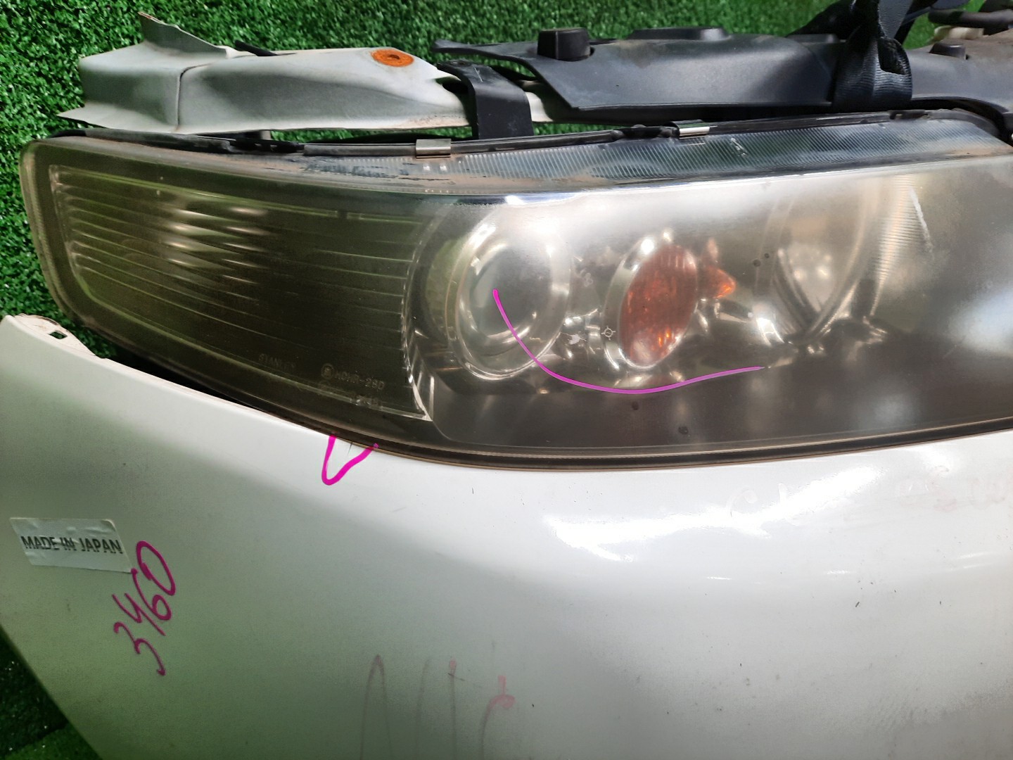 Ноускат HONDA ACCORD CL7, CM2, CL8, CM1, CM3, CL9 K20A 3460 3 ракурс