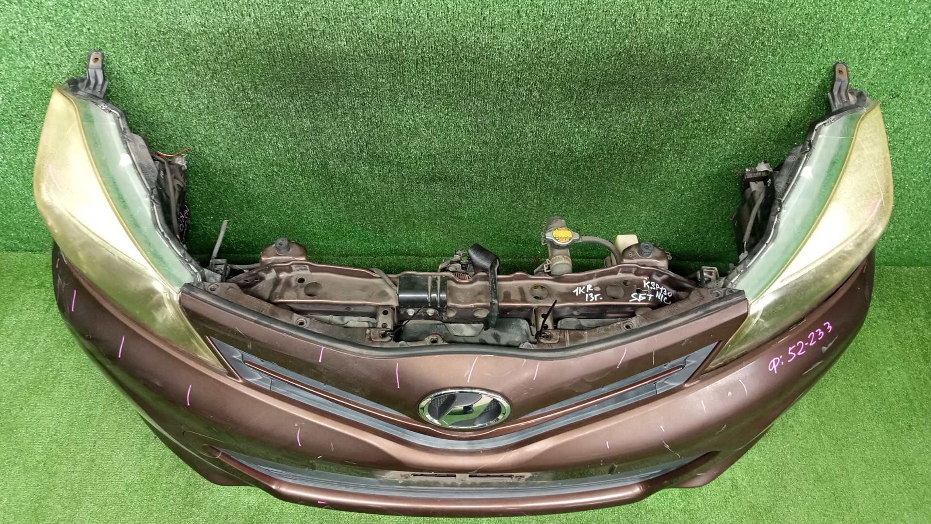 Ноускат TOYOTA YARIS, VITZ NSP130, NSP135, NCP131, KSP130 1KR-FE 3754 4 ракурс