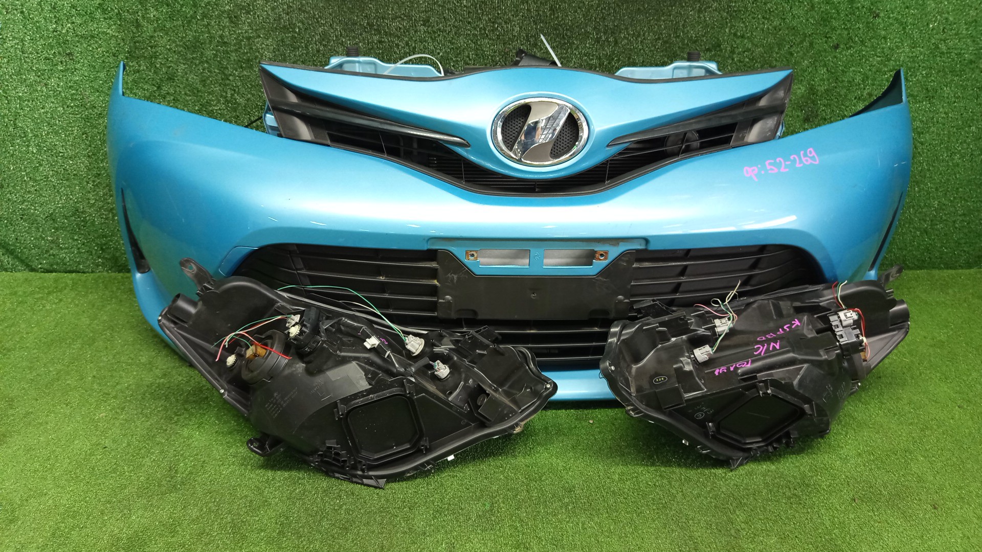 Ноускат TOYOTA VITZ, YARIS KSP130, NSP130, NSP135, NCP131 1KR-FE 3757 2 ракурс