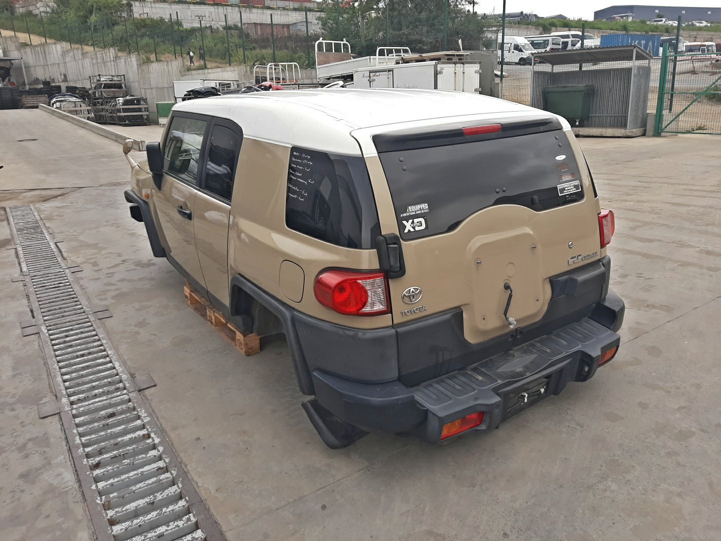 Кузов TOYOTA FJ CRUISER GSJ15 1GR-FE 634 4 ракурс