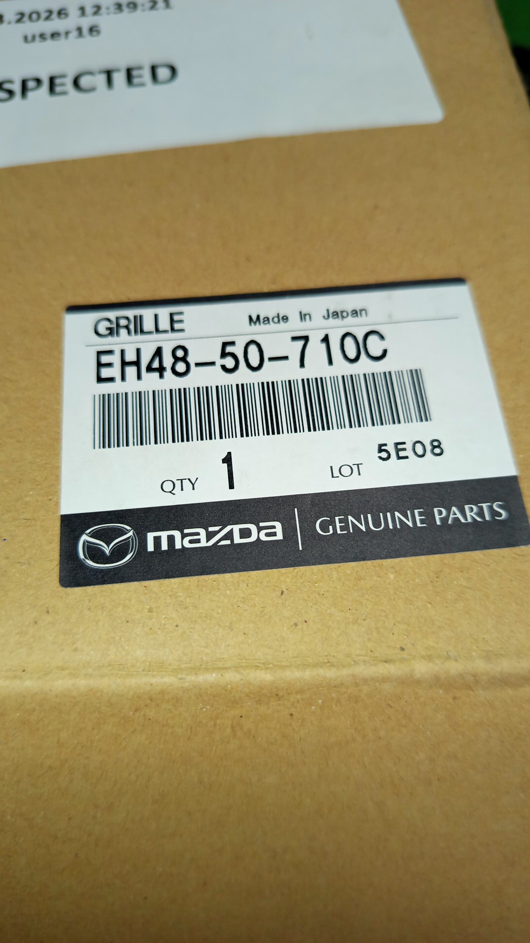 Решетка радиатора MAZDA CX-7 ER3P EH48-50-710C 3 ракурс