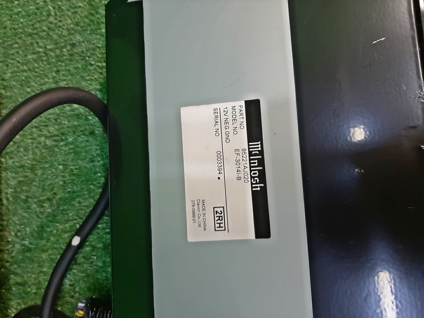 Магнитофон SUBARU OUTBACK BRF 27800186 3 ракурс