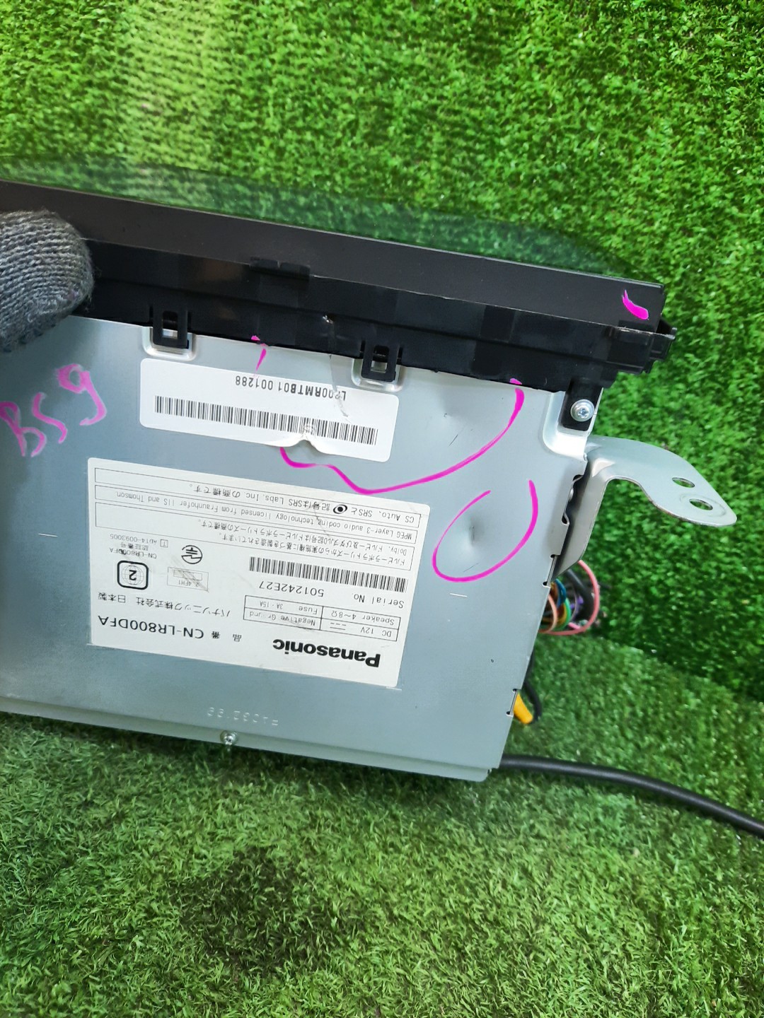 Магнитофон SUBARU OUTBACK BS9 CN-LR800DFA 3 ракурс