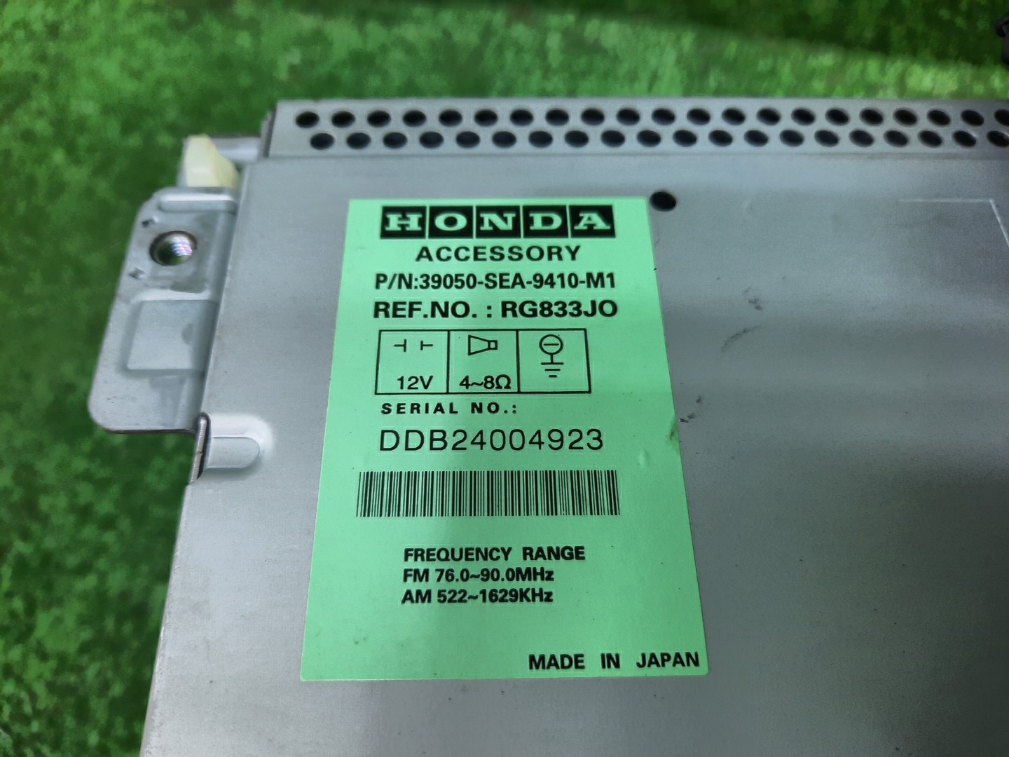 Магнитофон HONDA ACCORD CL7 39050-SEA-9410-M1 3 ракурс