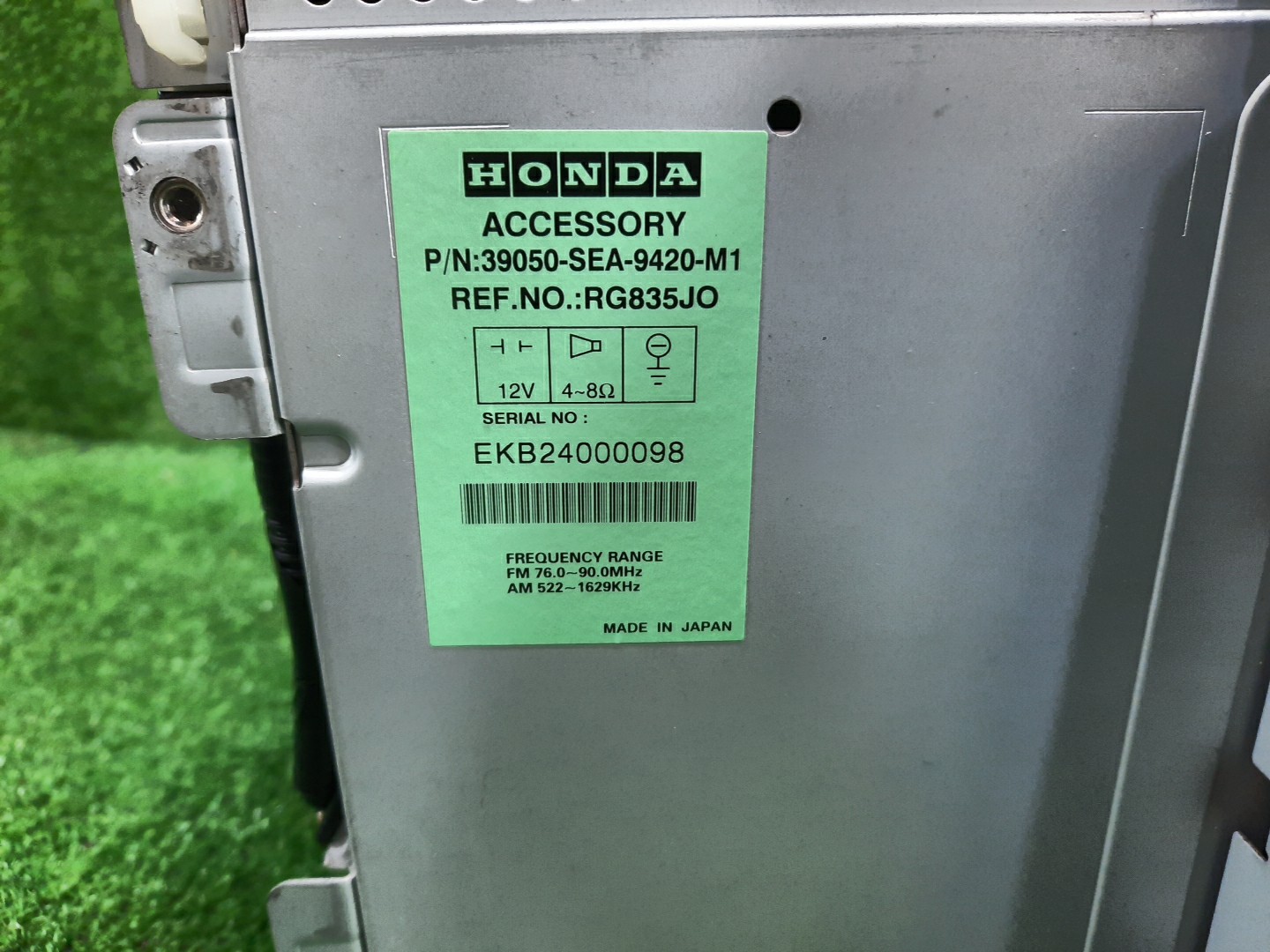 Магнитофон HONDA ACCORD CL7 39050-SEA-9420-M1 3 ракурс