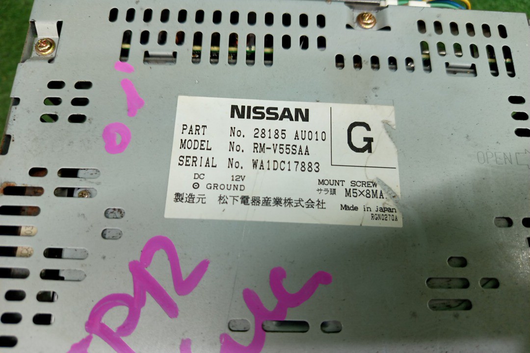 Магнитофон NISSAN PRIMERA TP12 Z8185-AU010 3 ракурс