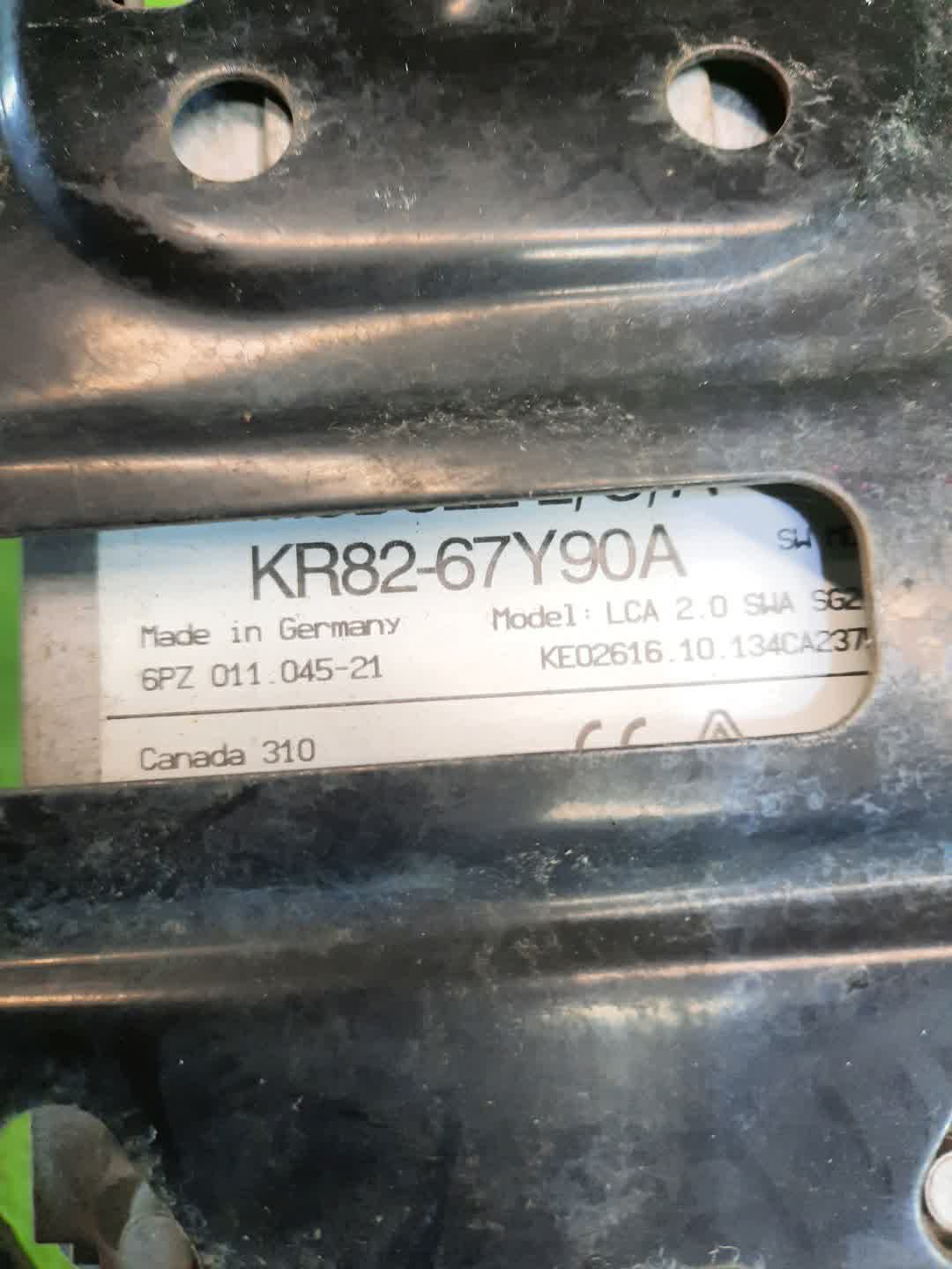 Радар-детектор левый задний MAZDA CX-5 KE5AW, KE5FW, KEEAW, KEEFW, KE2AW, KE2FW KR82-67Y90A 3 ракурс