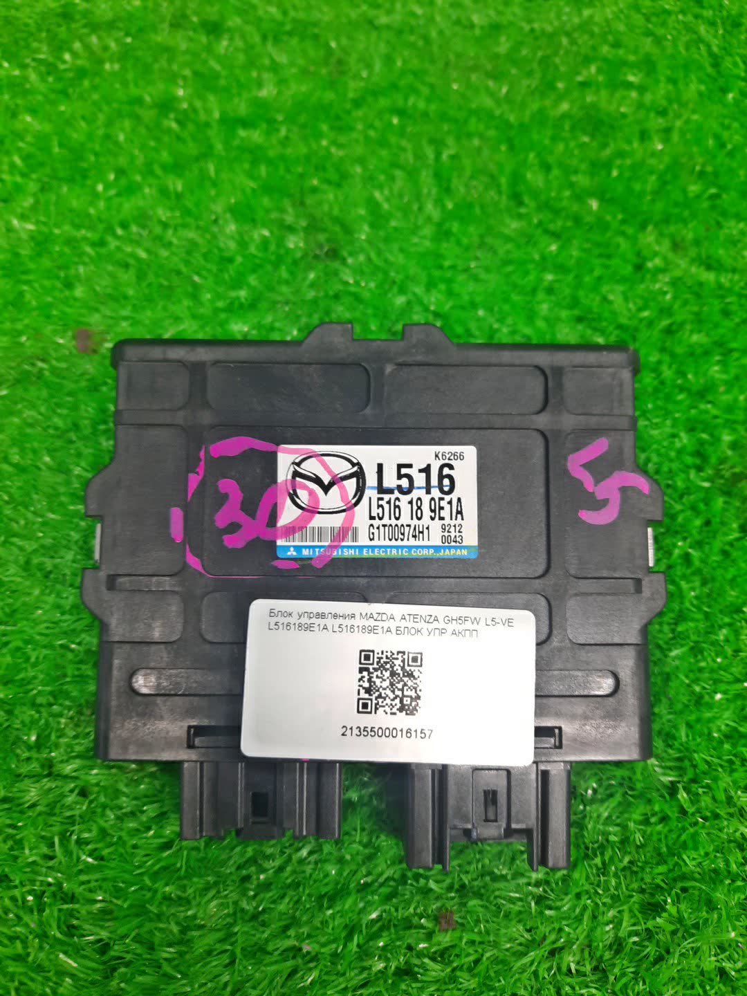 Блок управления MAZDA ATENZA GH5FW L5-VE L516189E1A 1 ракурс