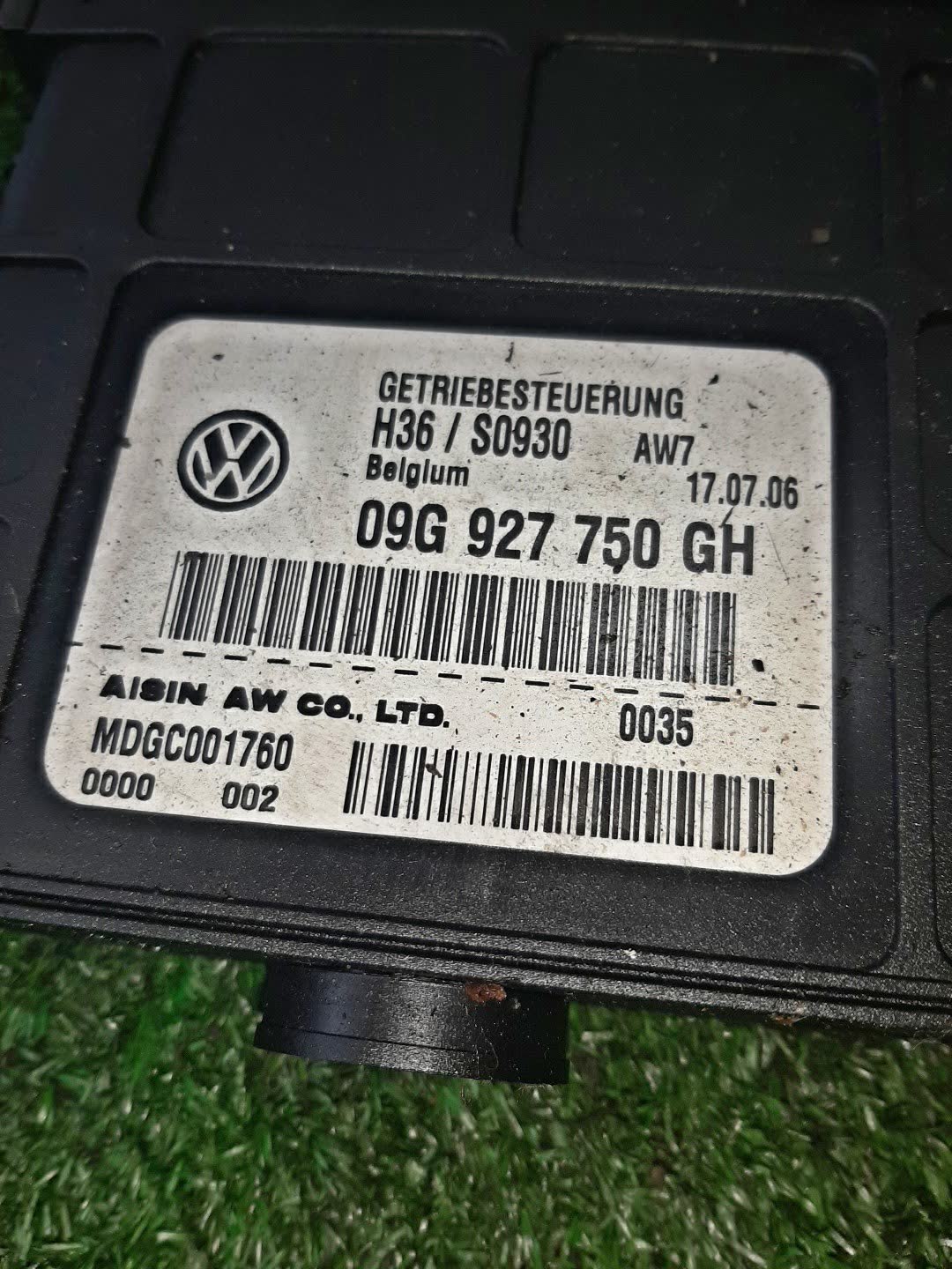 Блок управления VOLKSWAGEN POLO 9N3 09G927750GH 2 ракурс