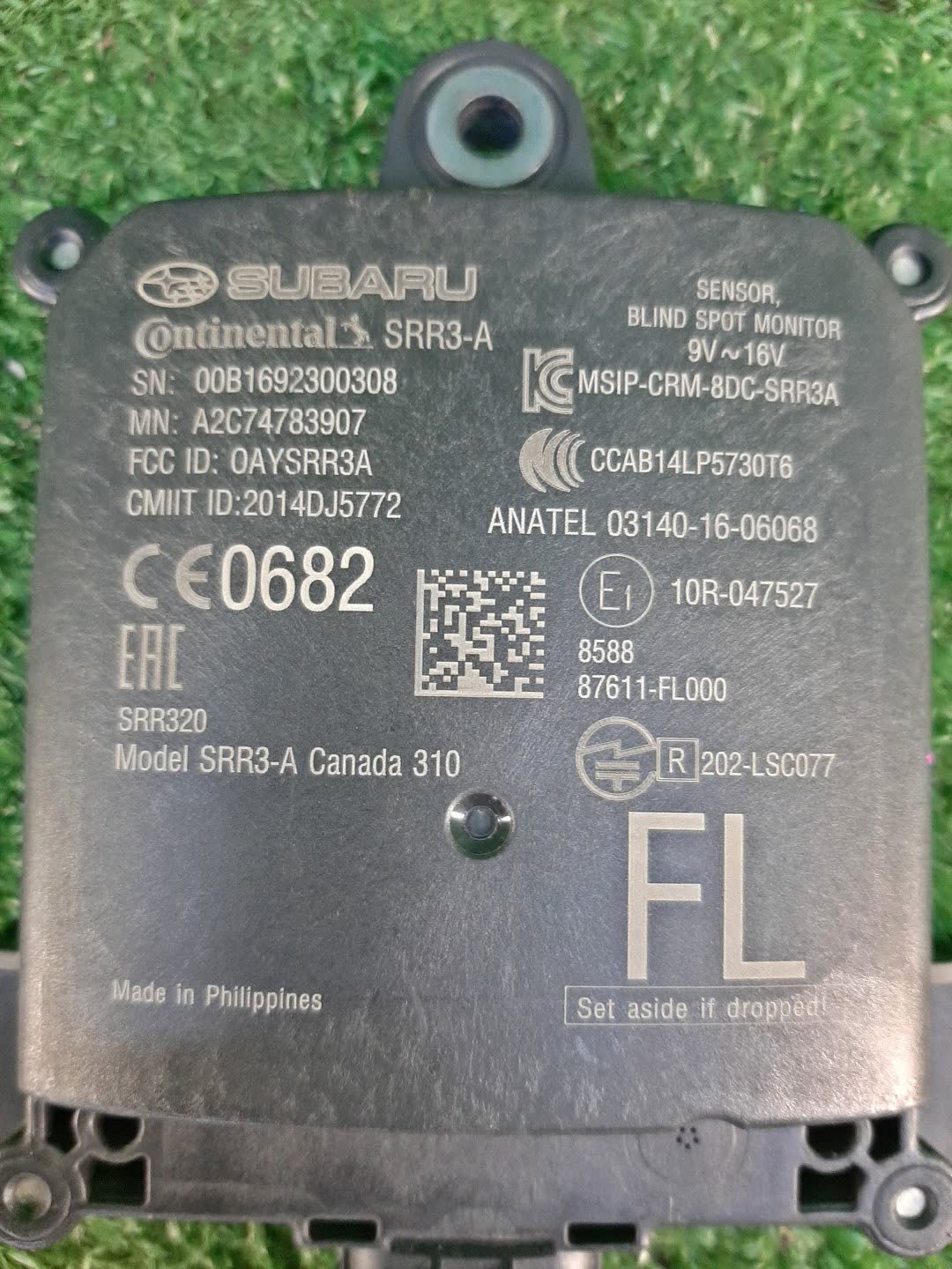 Блок управления SUBARU IMPREZA GT7 87611FL000 2 ракурс