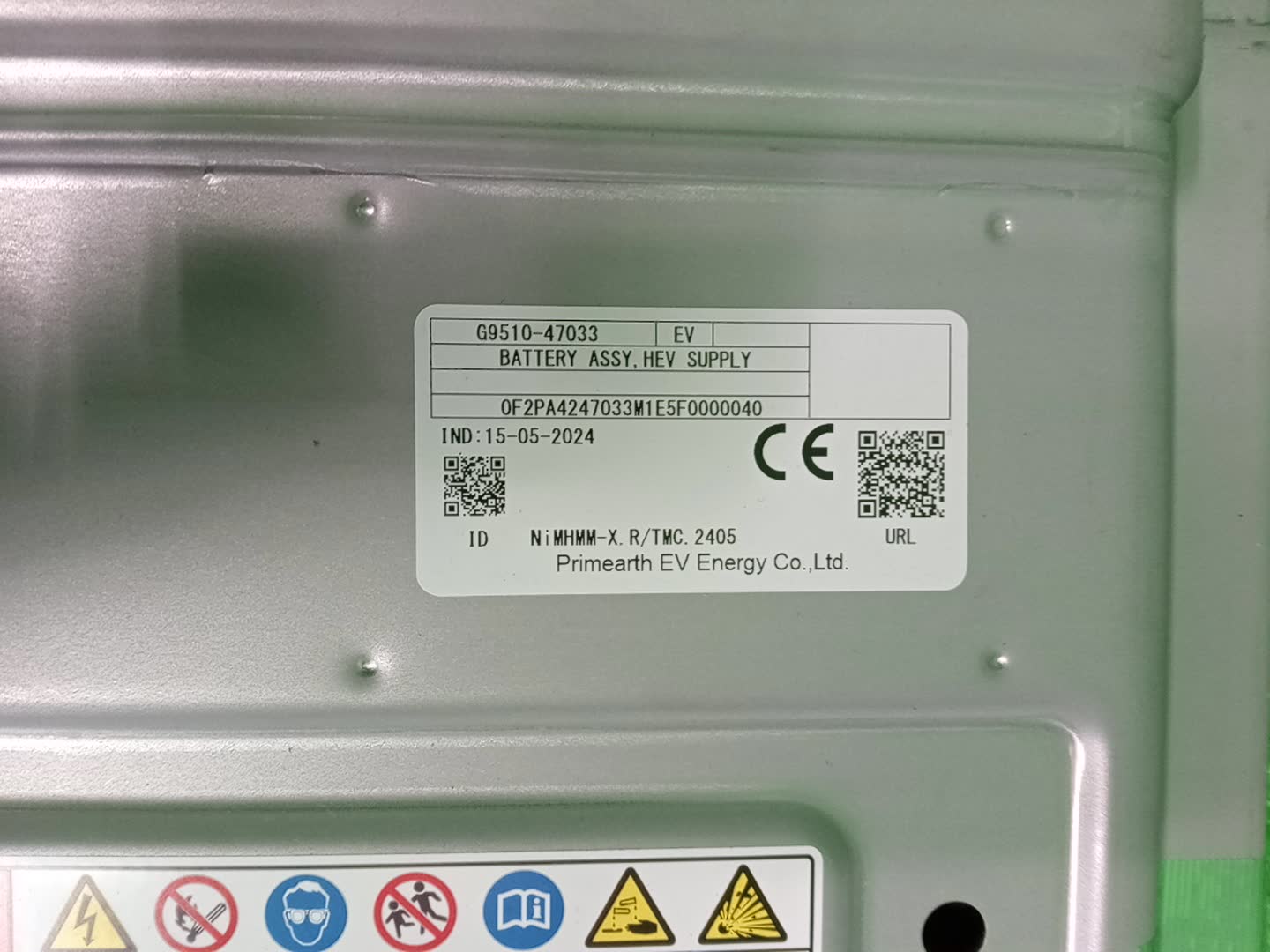 Батарея гибридной установки TOYOTA PRIUS NHW20 G9510-47033 4 ракурс