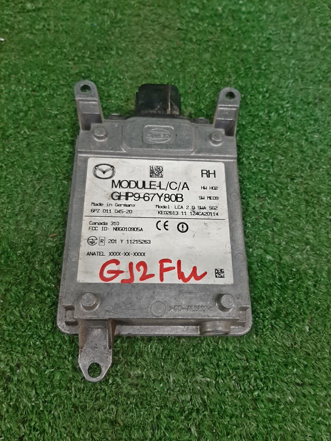 Радар-детектор правый задний MAZDA ATENZA GJ2FW GHP9-67Y80B 2 ракурс