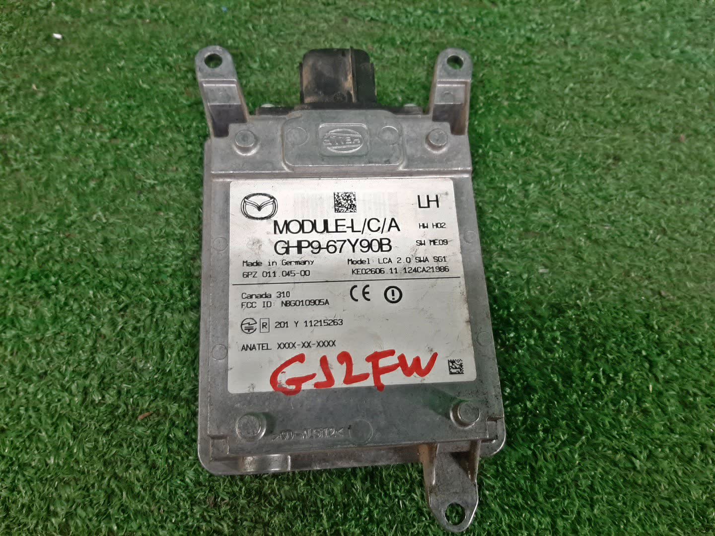 Радар-детектор левый задний MAZDA ATENZA GJ2FW GHP9-67Y90B 2 ракурс