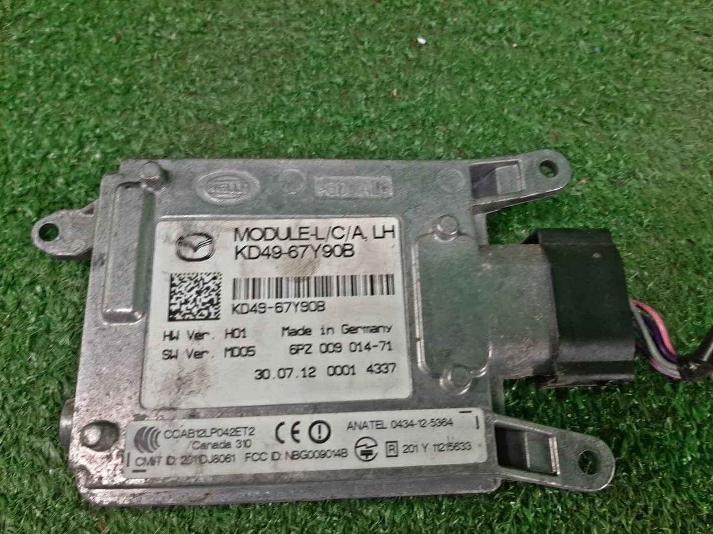 Радар-детектор левый задний MAZDA CX-5 KE5AW, KE5FW, KEEAW, KEEFW, KE2AW, KE2FW KD49-67Y80B 2 ракурс