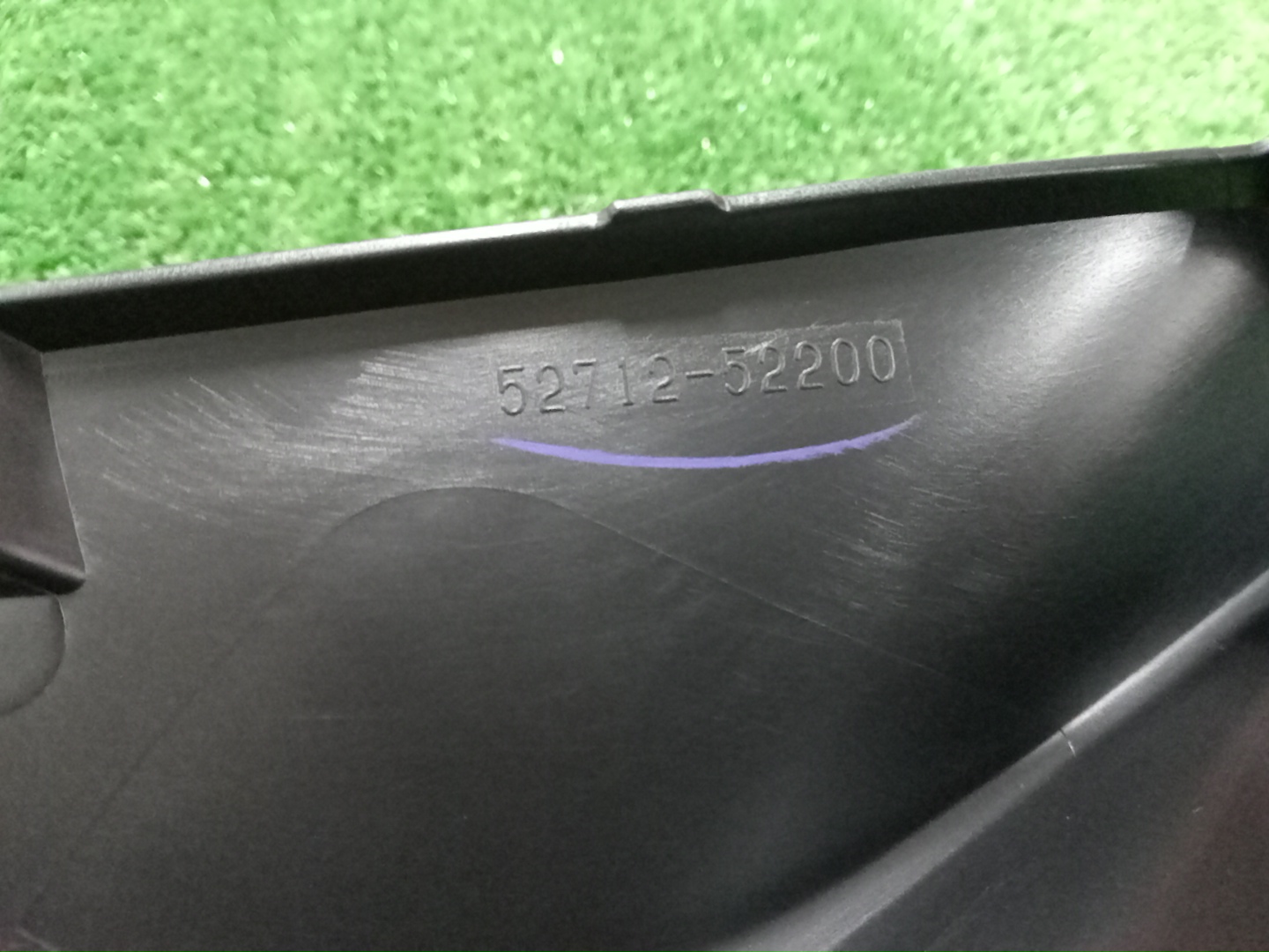 Очки на противотуманки левые передние TOYOTA AQUA NHP10 52712-52200 3 ракурс