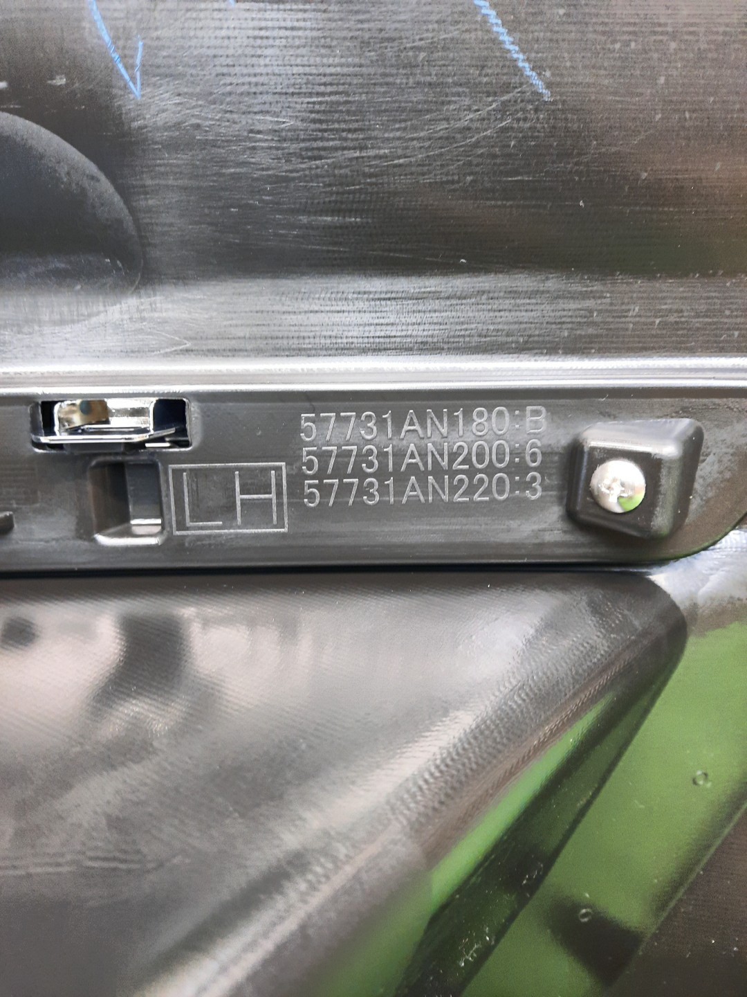 Очки на противотуманки левые передние SUBARU OUTBACK BT5 57731AN200 3 ракурс