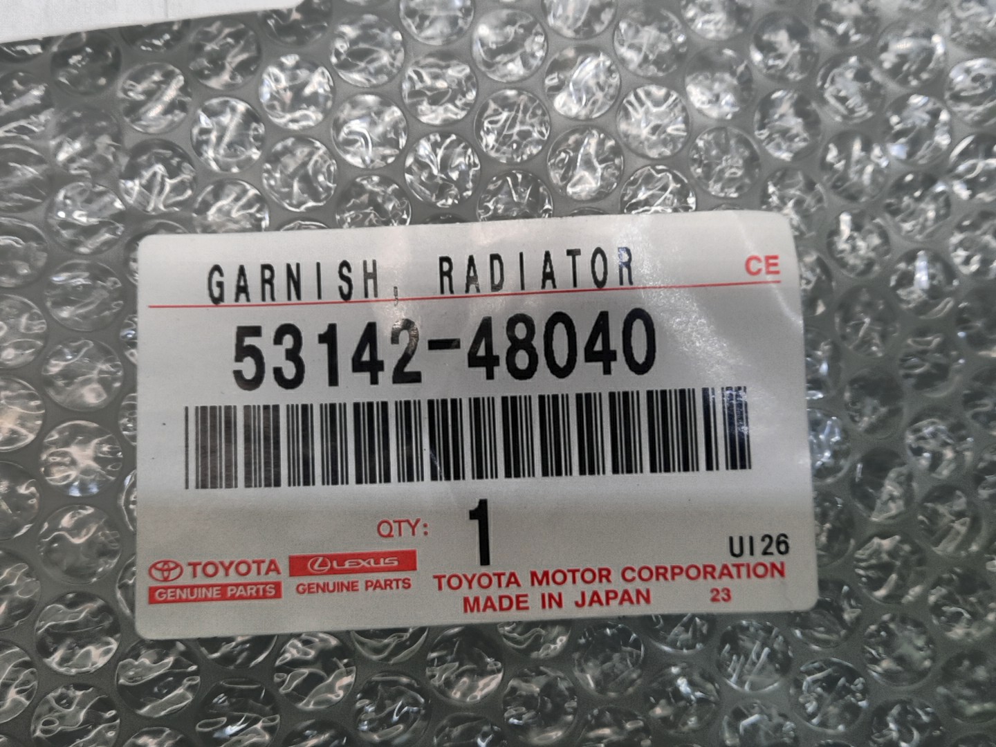 Очки на противотуманки левые передние LEXUS RX450H GYL25W 53142-48040 3 ракурс