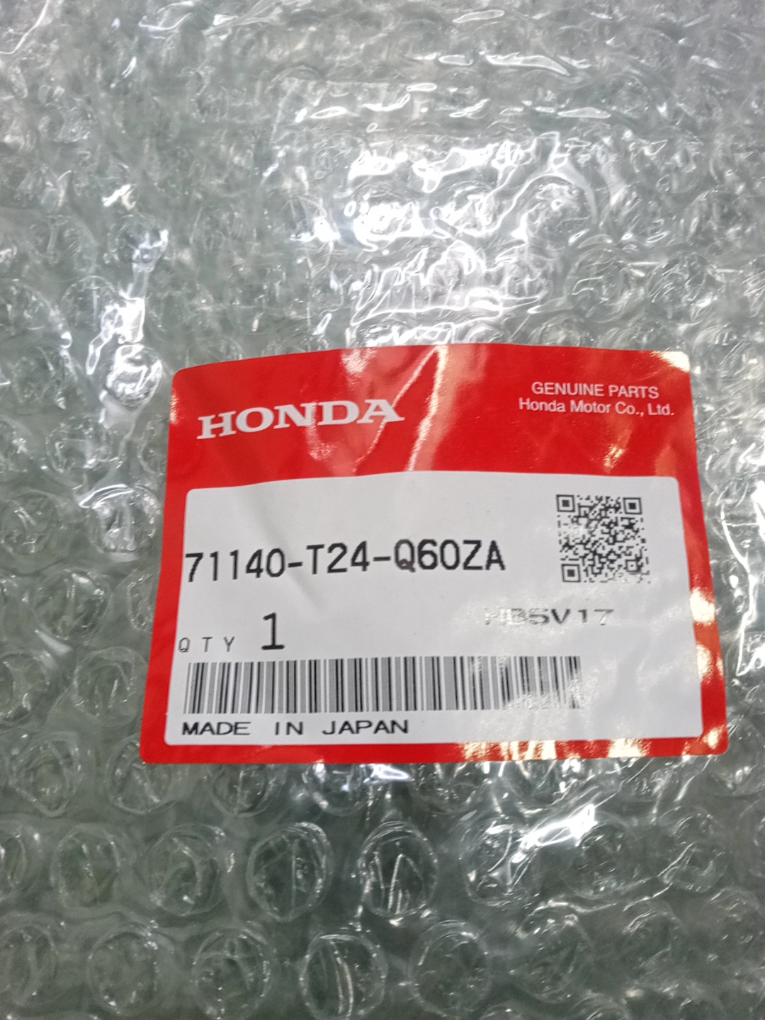 Очки на противотуманки правые передние HONDA CIVIC FL1 71140-T24-Q60ZA 5 ракурс