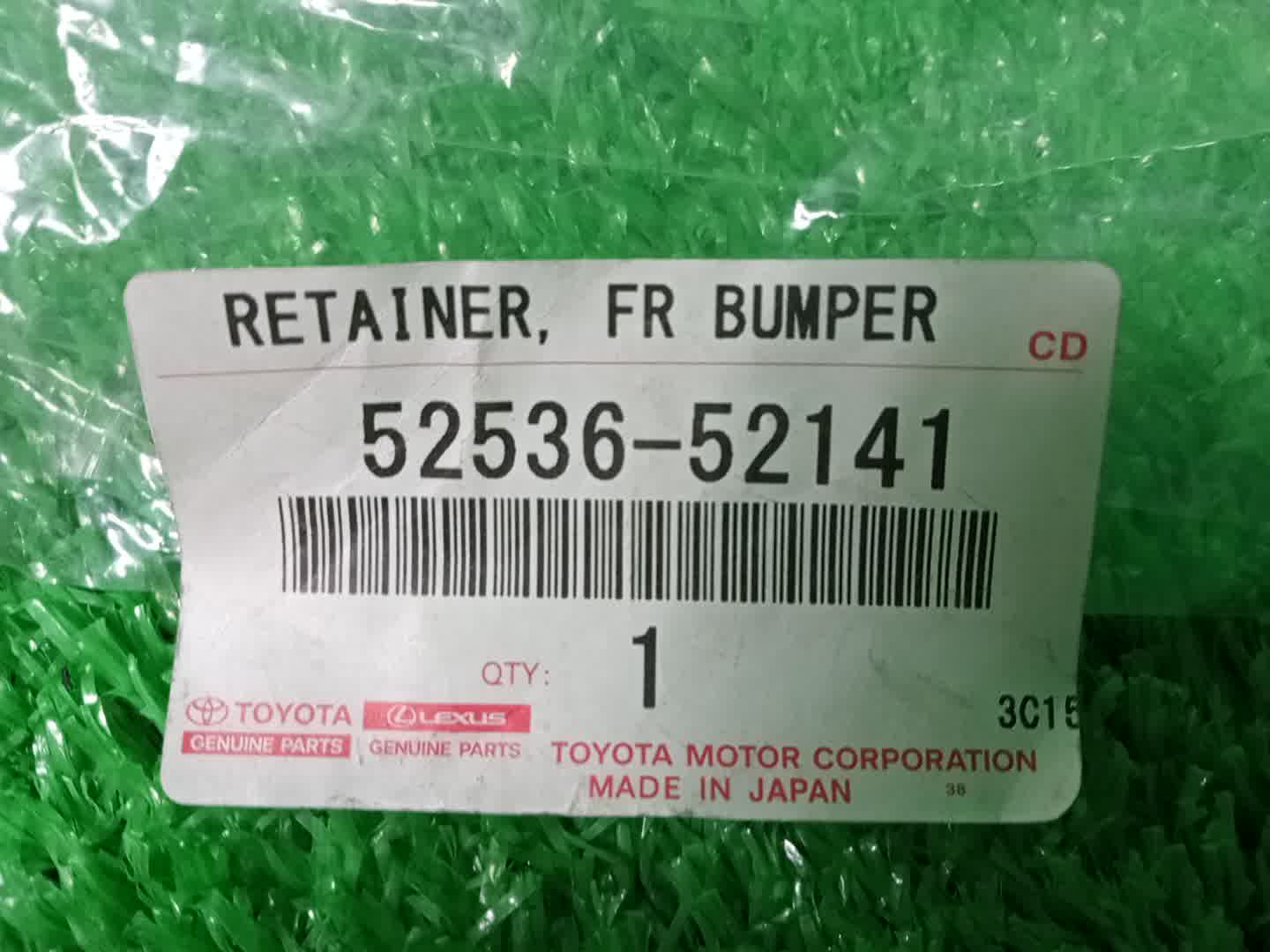 Крепление бампера левое переднее TOYOTA BELTA NCP96, KSP92, SCP92 52536-52141 4 ракурс